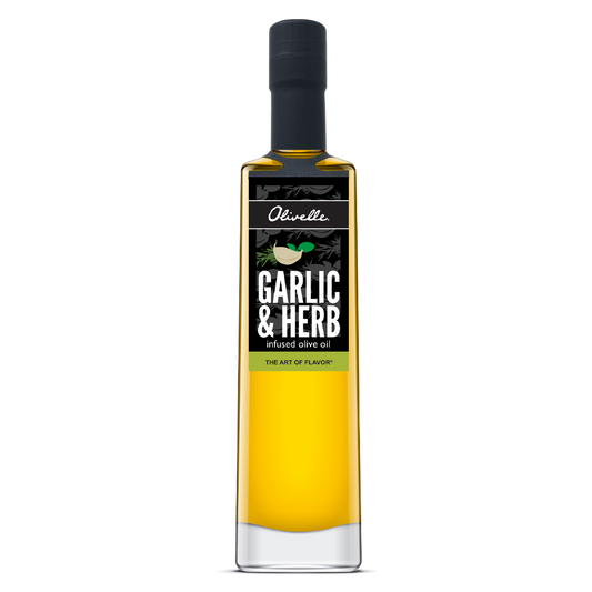 Garlic & Herb Infused Olive Oil Cooking Oils Browns Kitchen