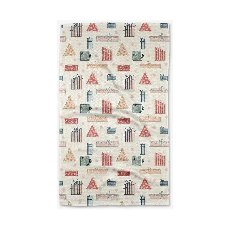 Geometry Kitchen Tea Towel: Olivia