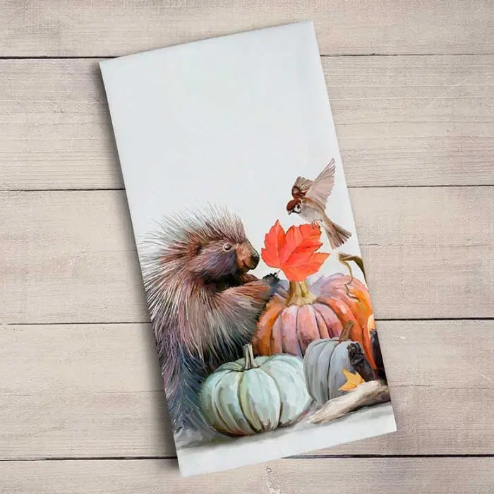 GreenBox Pumpkin Pals Tea Towel GREENBOX ART