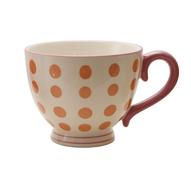 Spring Patterned Stoneware Mug