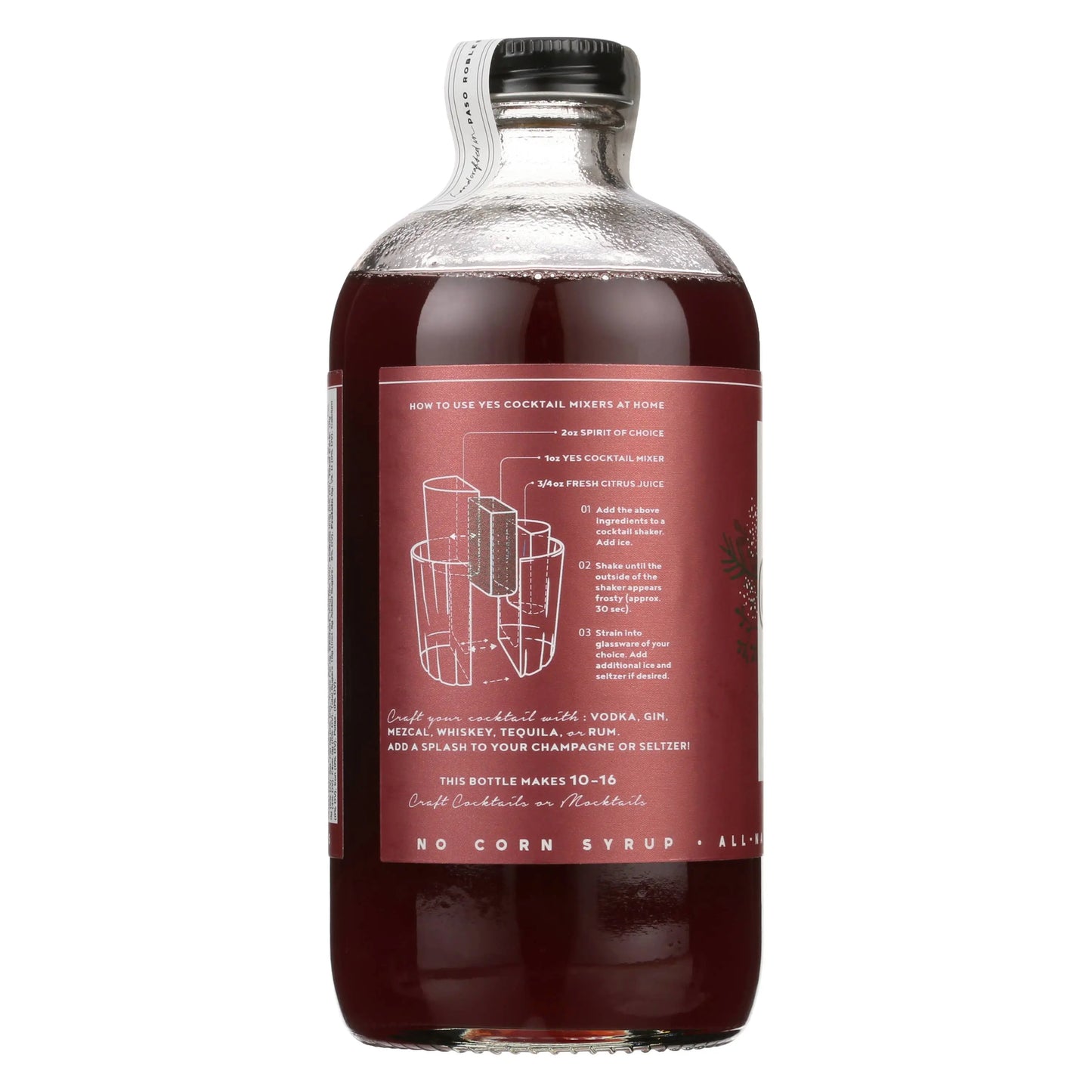 Holiday Seasonal : Cranberry Spice Cocktail Mixer Barware Browns Kitchen
