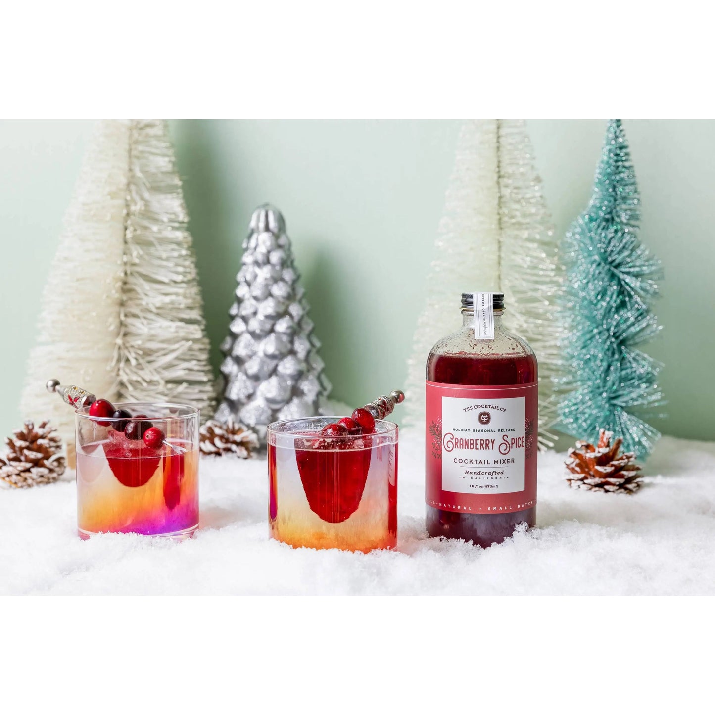 Holiday Seasonal : Cranberry Spice Cocktail Mixer Barware Browns Kitchen