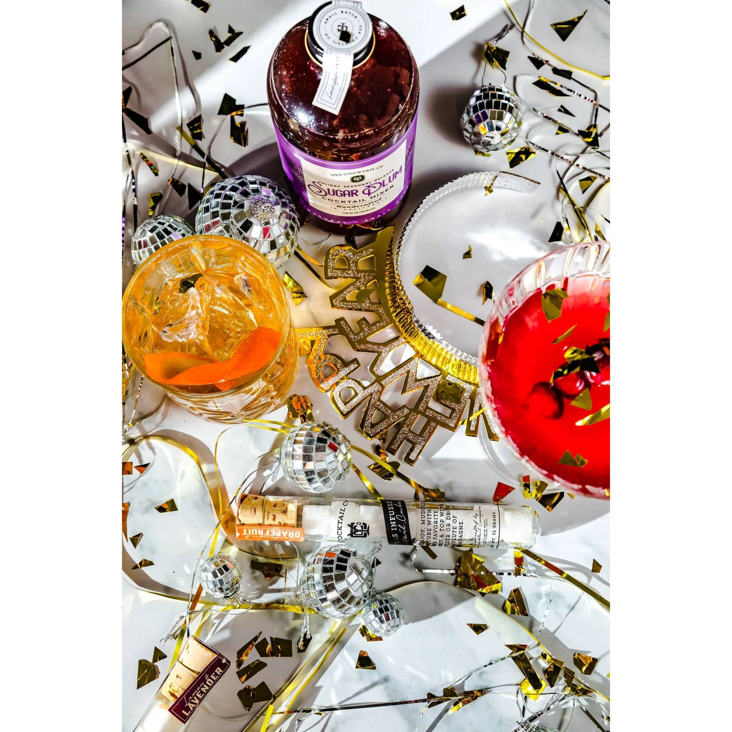 Holiday Seasonal: Sugar Plum Cocktail Mixer Barware Browns Kitchen