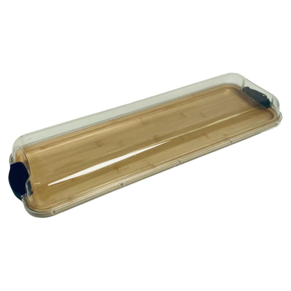 Build-A-Board 7"x22" Bamboo Board with Black Locks