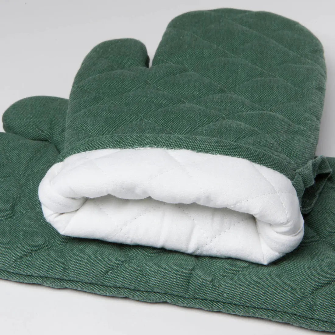 Jade Green Stonewash Oven Mitt NOW DESIGNS