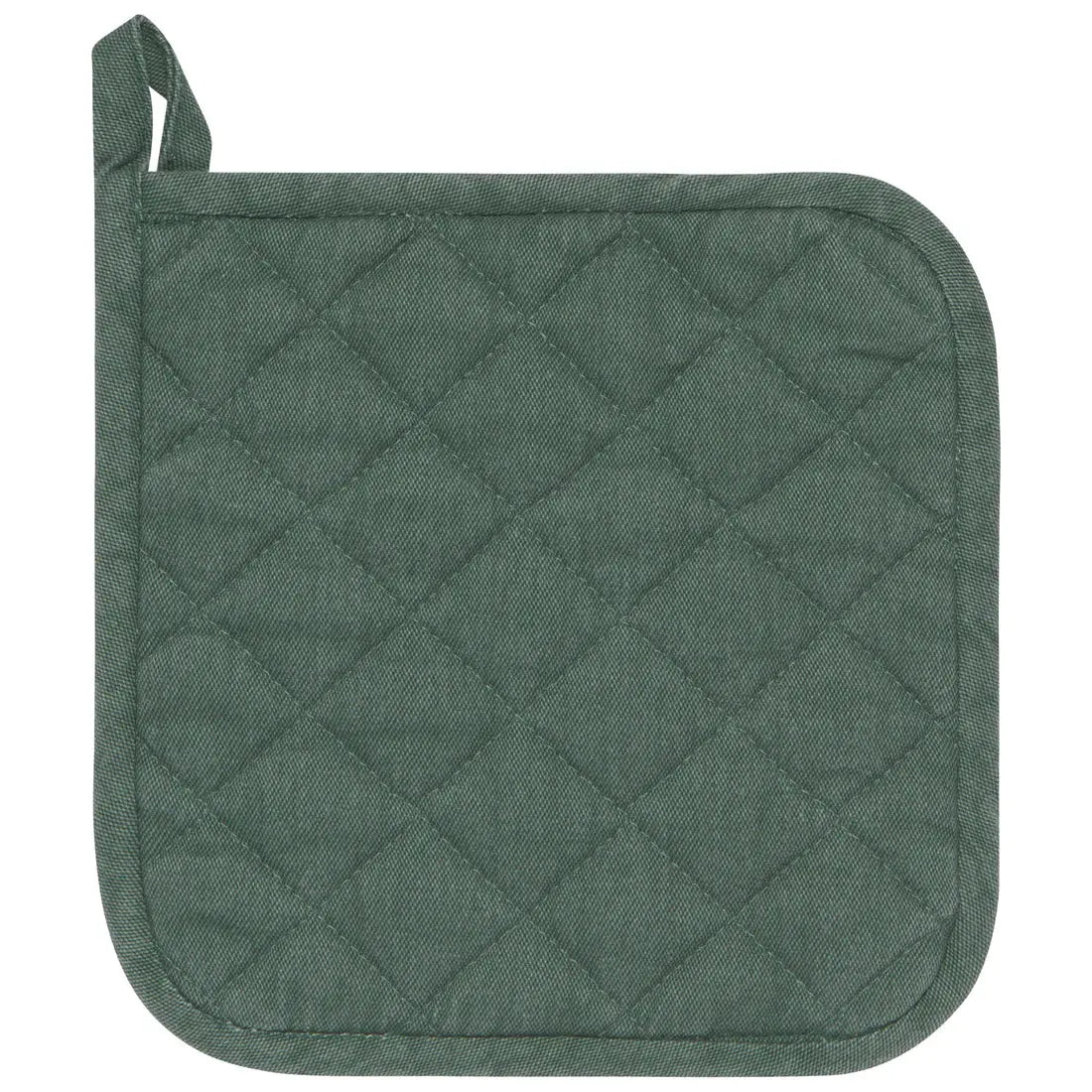 Jade Green Stonewash Potholder NOW DESIGNS