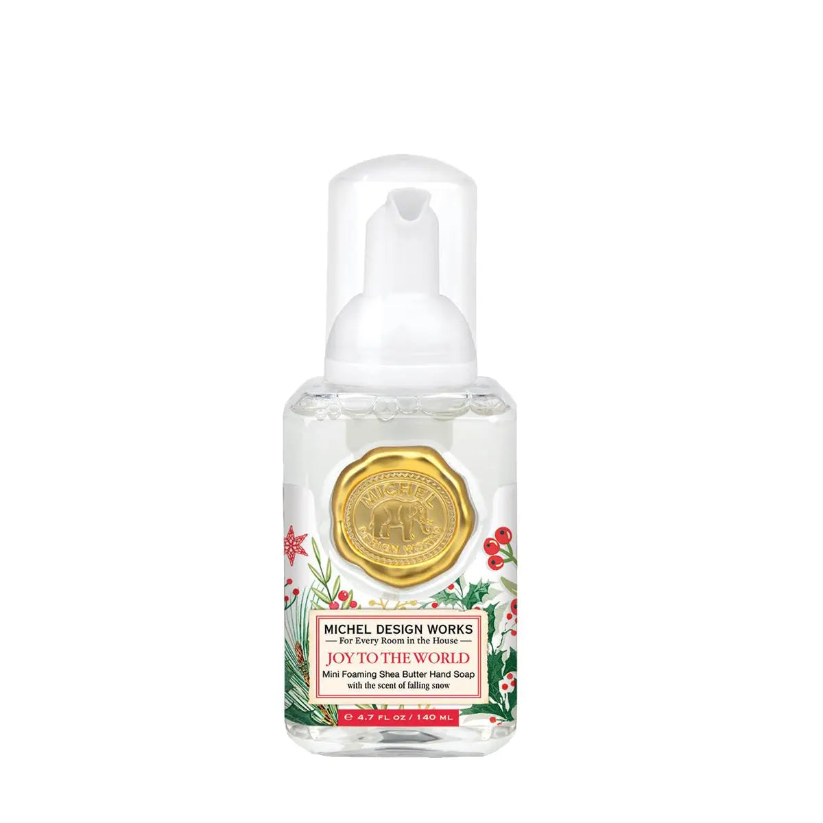 Joy To The World Foaming Hand Soap Mini MICHEL DESIGN WORKS