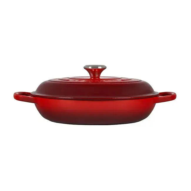 Le Creuset 3 1/2 Qt Signature Braiser - Cerise LE CREUSET