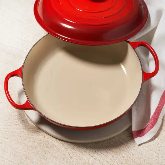 Le Creuset 3 1/2 Qt Signature Braiser - Cerise LE CREUSET