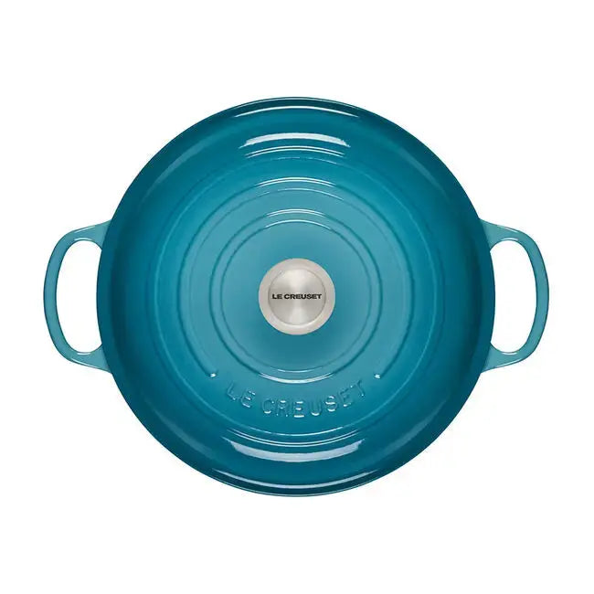 Le Creuset 3 1/2 Qt Signature Braiser - Caribbean LE CREUSET