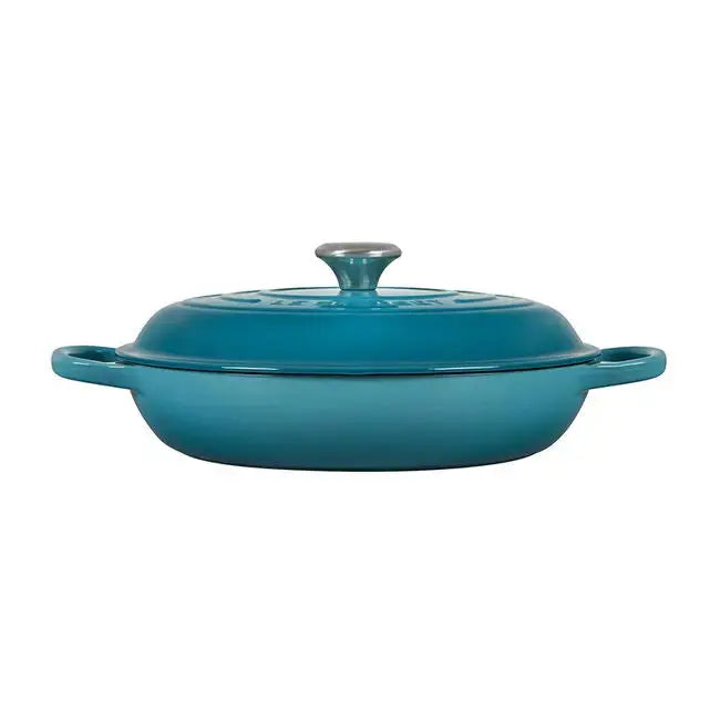 Le Creuset 3 1/2 Qt Signature Braiser - Caribbean LE CREUSET