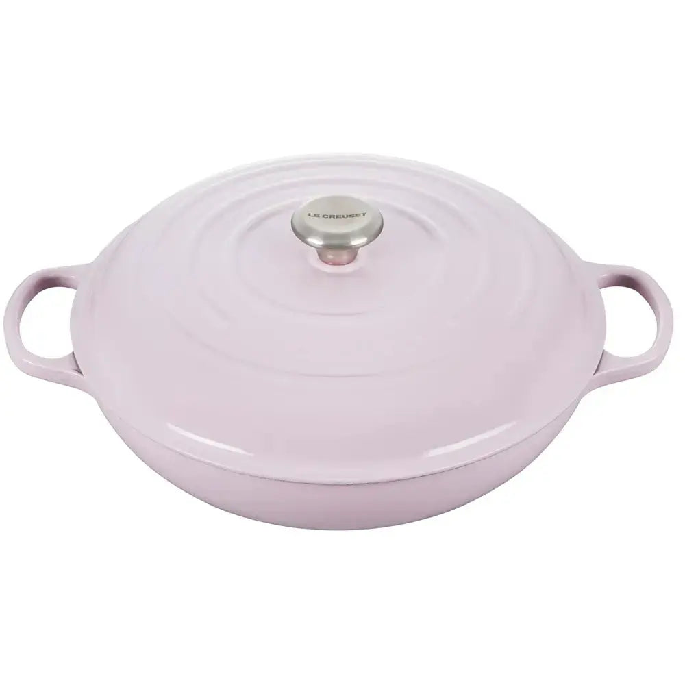Le Creuset 3.5 Qt Signature Braiser - Shallot Le Creuset