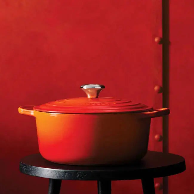 Le Creuset 5 1/2 Qt. Round Dutch Oven - Flame LE CREUSET