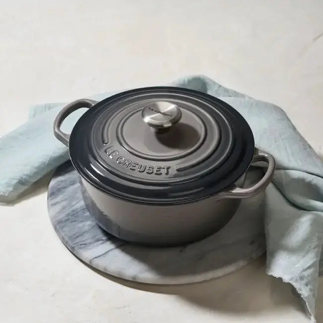 Le Creuset 5 1/2 Qt. Round Dutch Oven - Oyster LE CREUSET