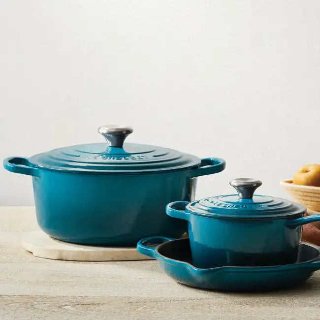 Le Creuset 5 1/2 Qt. Round Dutch Oven - Deep Teal LE CREUSET