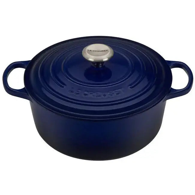 Le Creuset 5 1/2 Qt. Round Dutch Oven - Indigo LE CREUSET