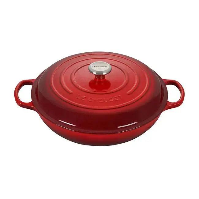 Le Creuset 5 Qt Signature Braiser - Cerise LE CREUSET