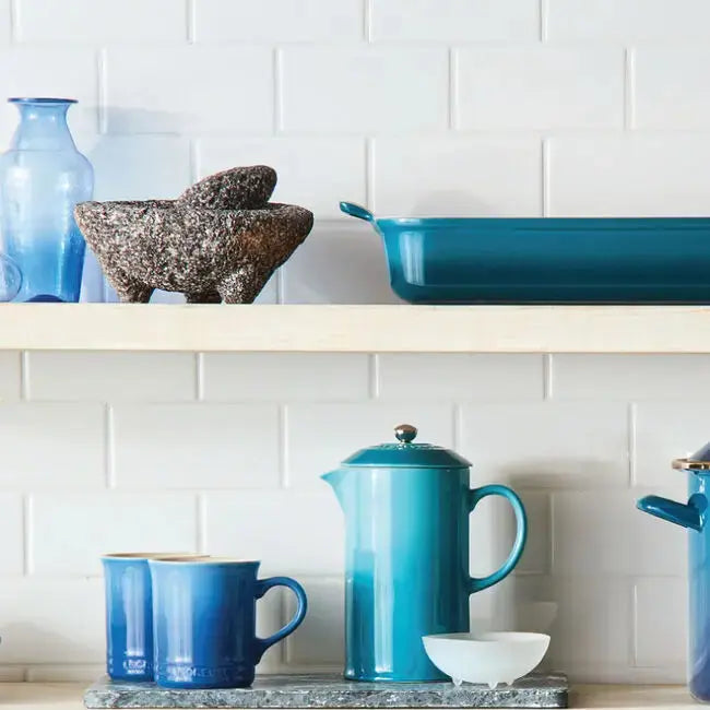 Le Creuset French Press - Caribbean LE CREUSET