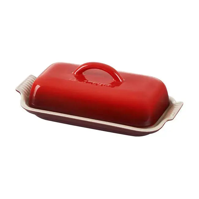 Le Creuset Heritage Butter Dish - Cerise LE CREUSET