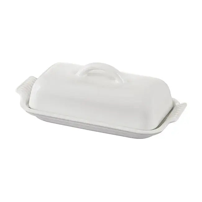 Le Creuset Heritage Butter Dish - White LE CREUSET
