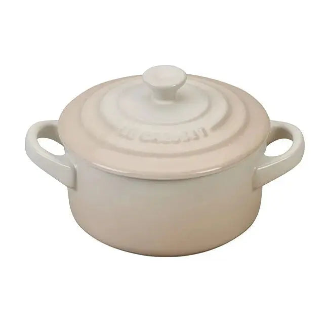 Le Creuset Mini Round Cocotte - Meringue LE CREUSET