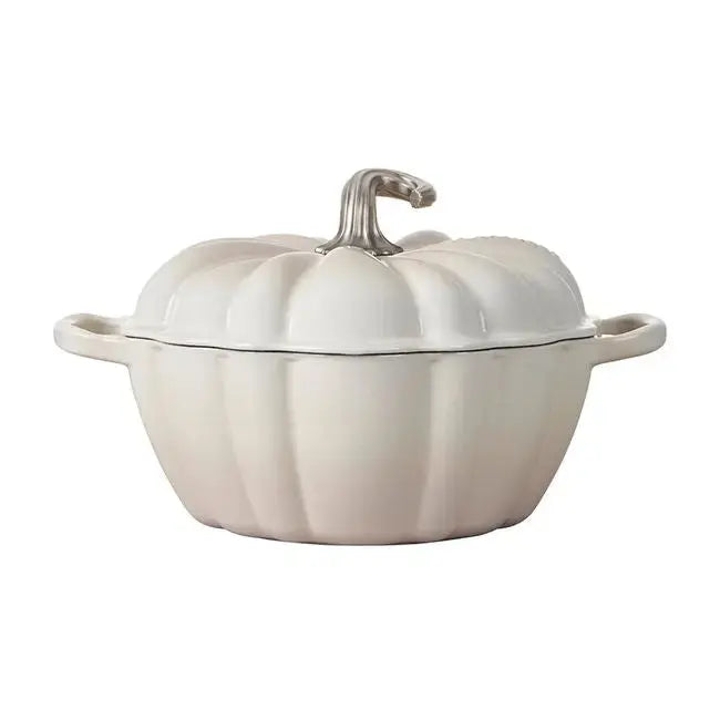 Le Creuset Pumpkin Cocotte - Meringue LE CREUSET