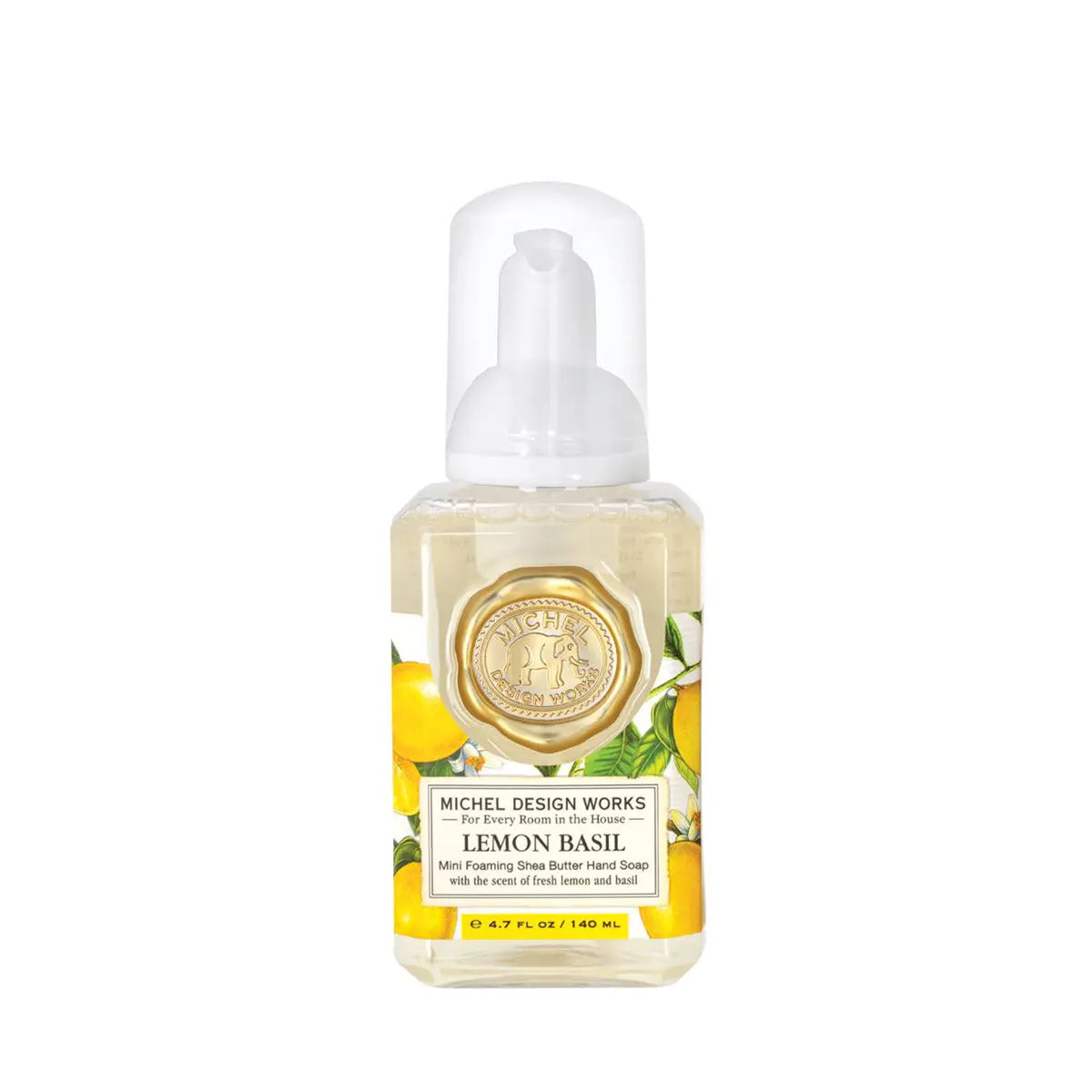 Lemon Basil Foaming Hand Soap Mini MICHEL DESIGN WORKS