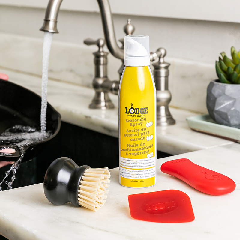Lodge Seasoned Cast Iron Care Kit - Browns Kitchen