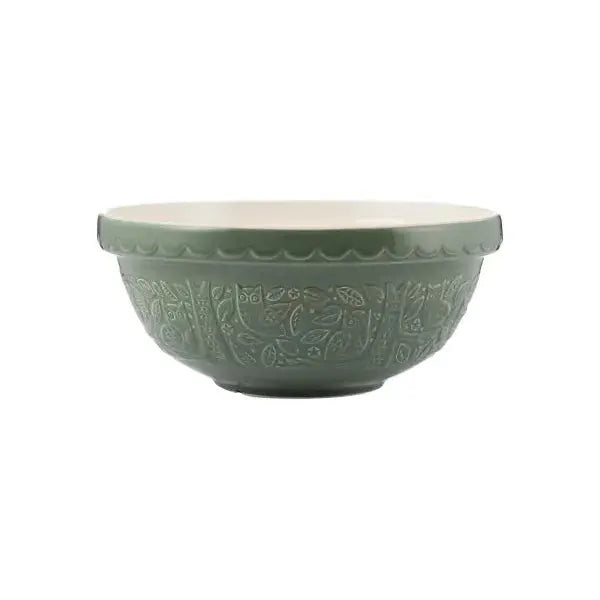 Mason Cash Owl in The Forest S18 Mixing Bowl – Green