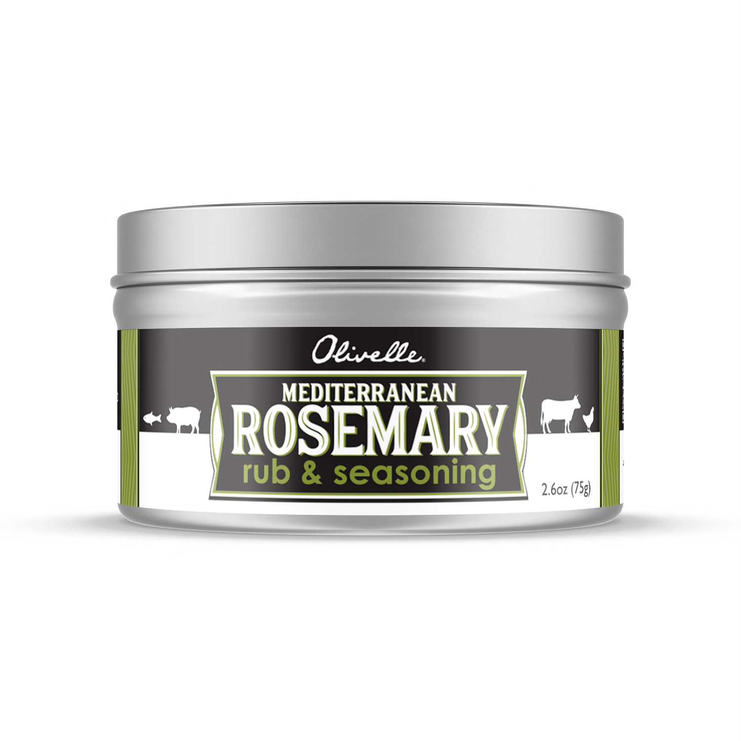 Mediterranean Rosemary Rub -75g (2.6oz) Seasonings & Spices Browns Kitchen