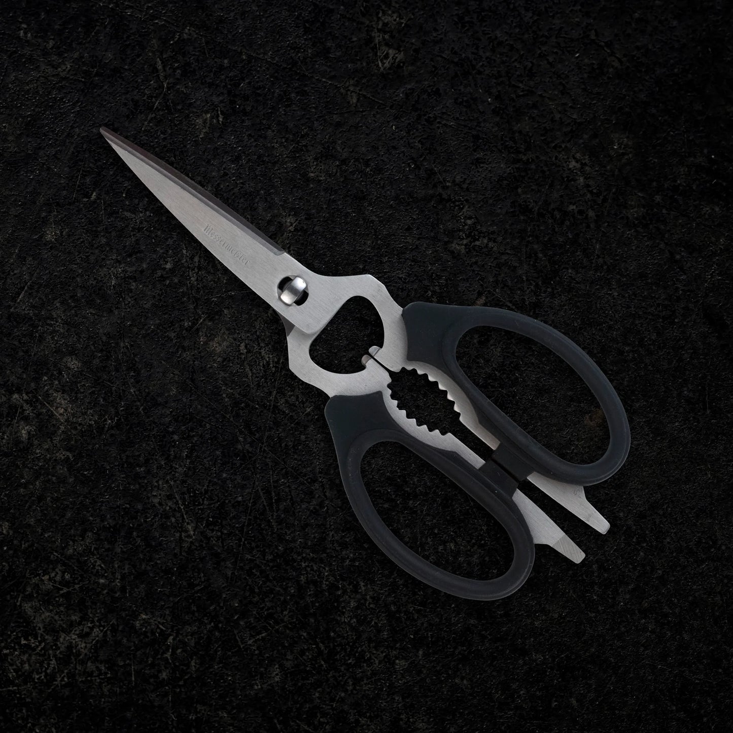 Messermeister Take-Apart Kitchen Scissors 8 Black - Browns Kitchen