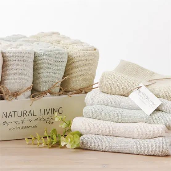 Natural Living Dishtowel TAG