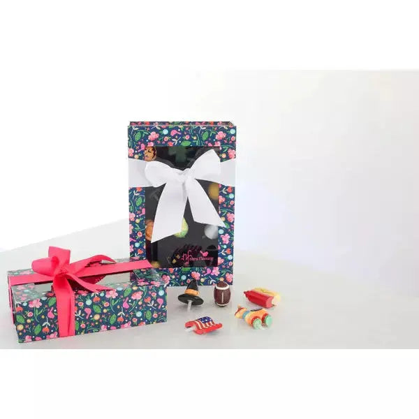 Nora Fleming Platter 12 Spot Floral Keepsake Box - Browns Kitchen