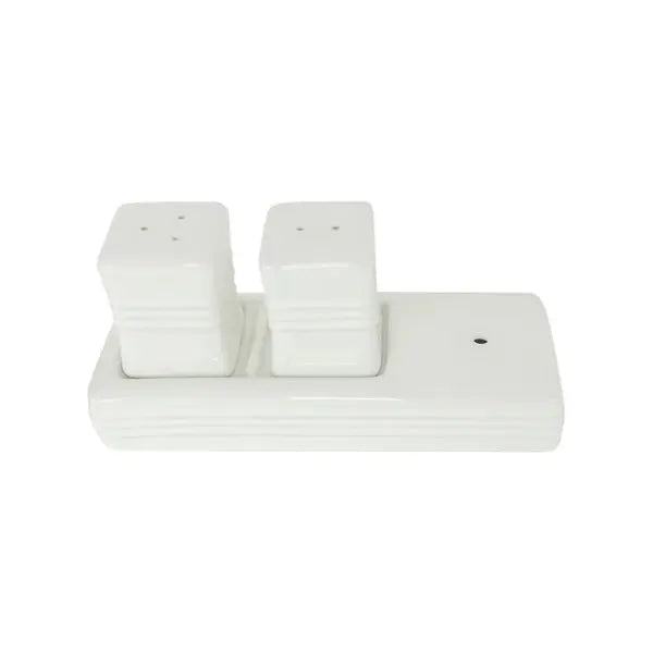 Nora Fleming Salt & Pepper Shakers - Pinstripe Browns Kitchen