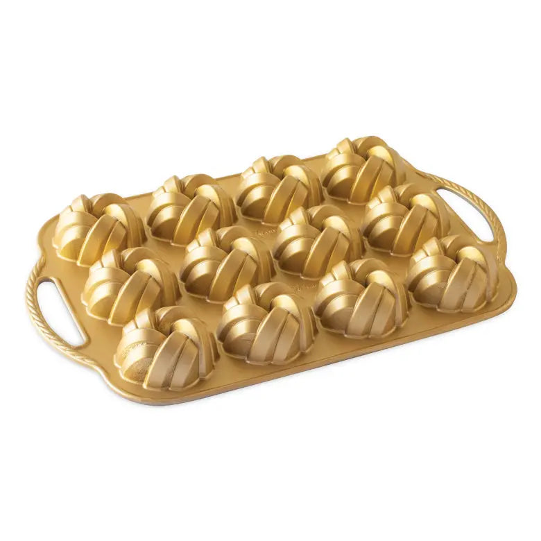 Nordic Ware 75th Anniversary Braided Mini Bundt® Pan Nordic Ware