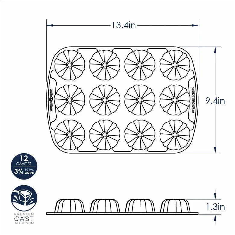Nordic Ware Bundt® Brownie Pan Nordic Ware