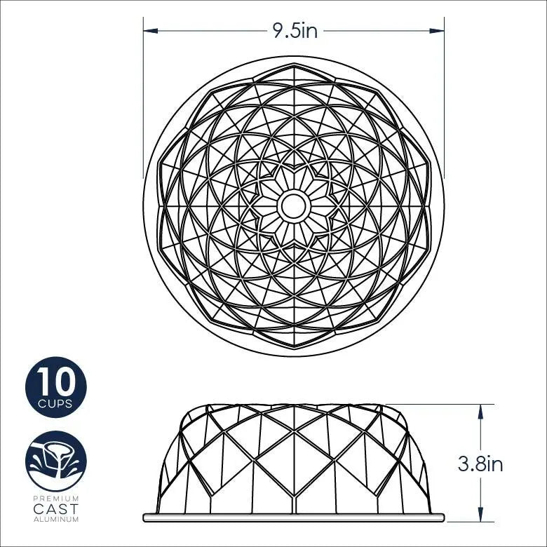 Nordic Ware Jubilee Bundt® Pan Nordic Ware