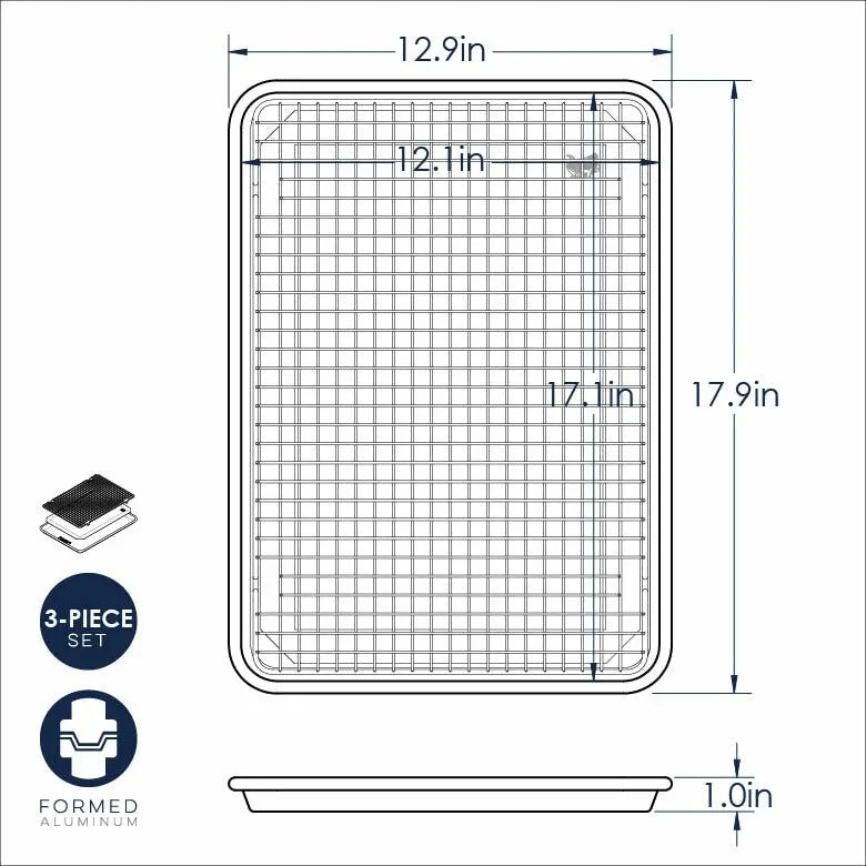 Nordic Ware Naturals® 3 Piece Cookie Baking Set Nordic Ware