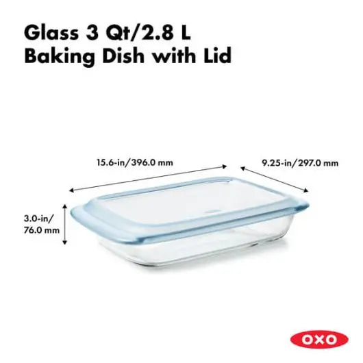 Oxo 3 Qt Baking Dish with Lid OXO