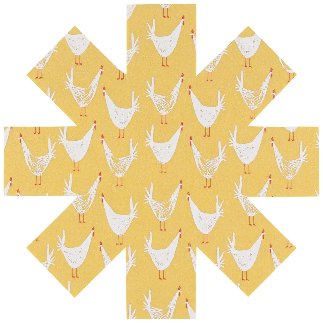 Pan Protectors Set of 3 - Yellow Chicken NOW DESIGNS