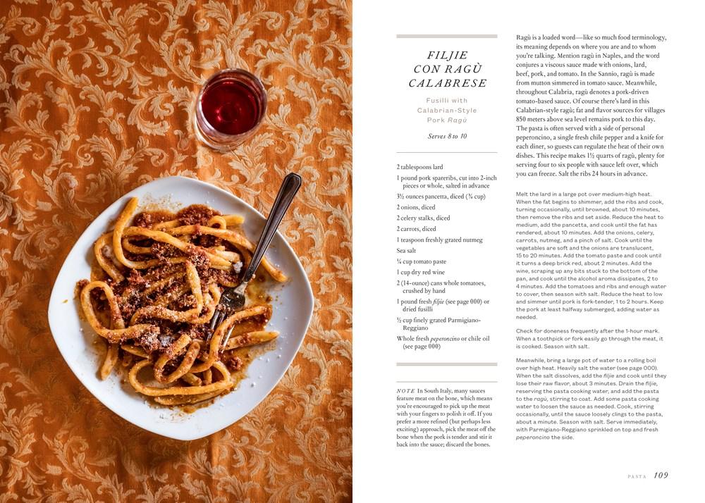 Food of the Italian South Recipes for Classic, Disappearing, and Lost Dishes: A Cookbook