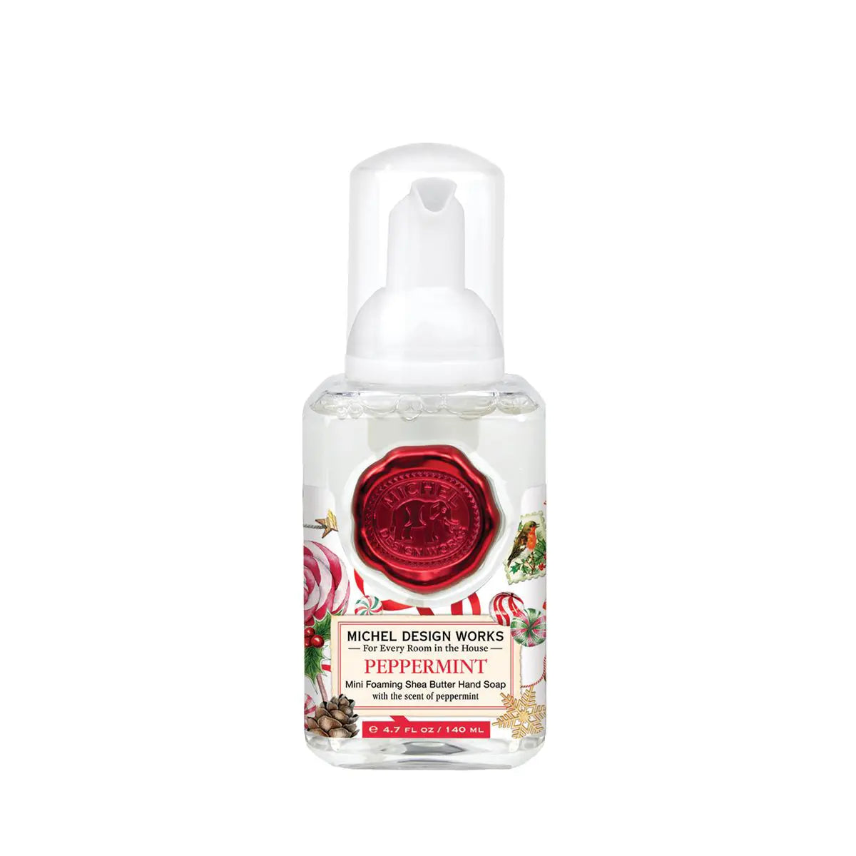 Peppermint Foaming Hand Soap Mini MICHEL DESIGN WORKS