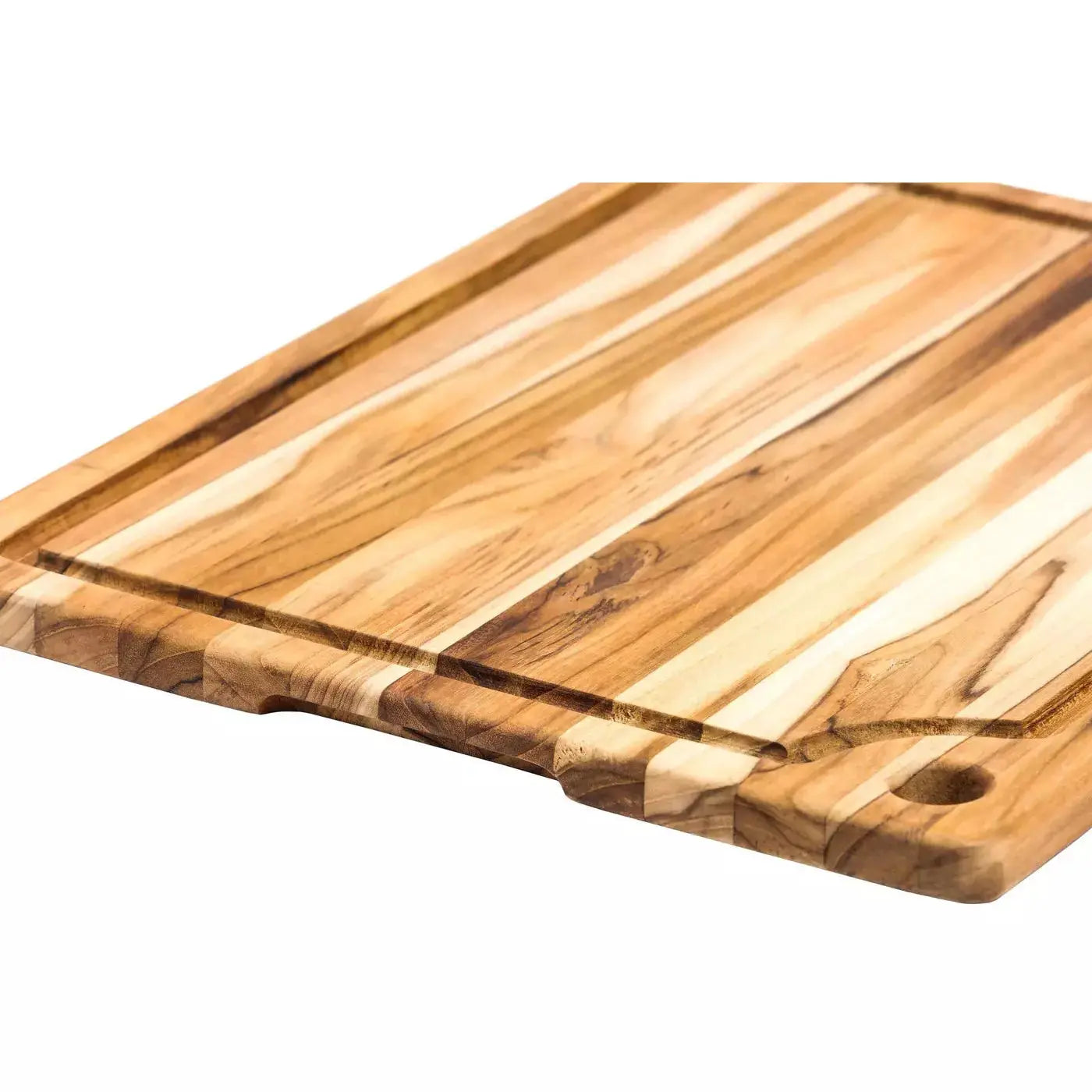 Proteak 16 x 12 x .75 Edge Grain Corner Hole PROTEAK