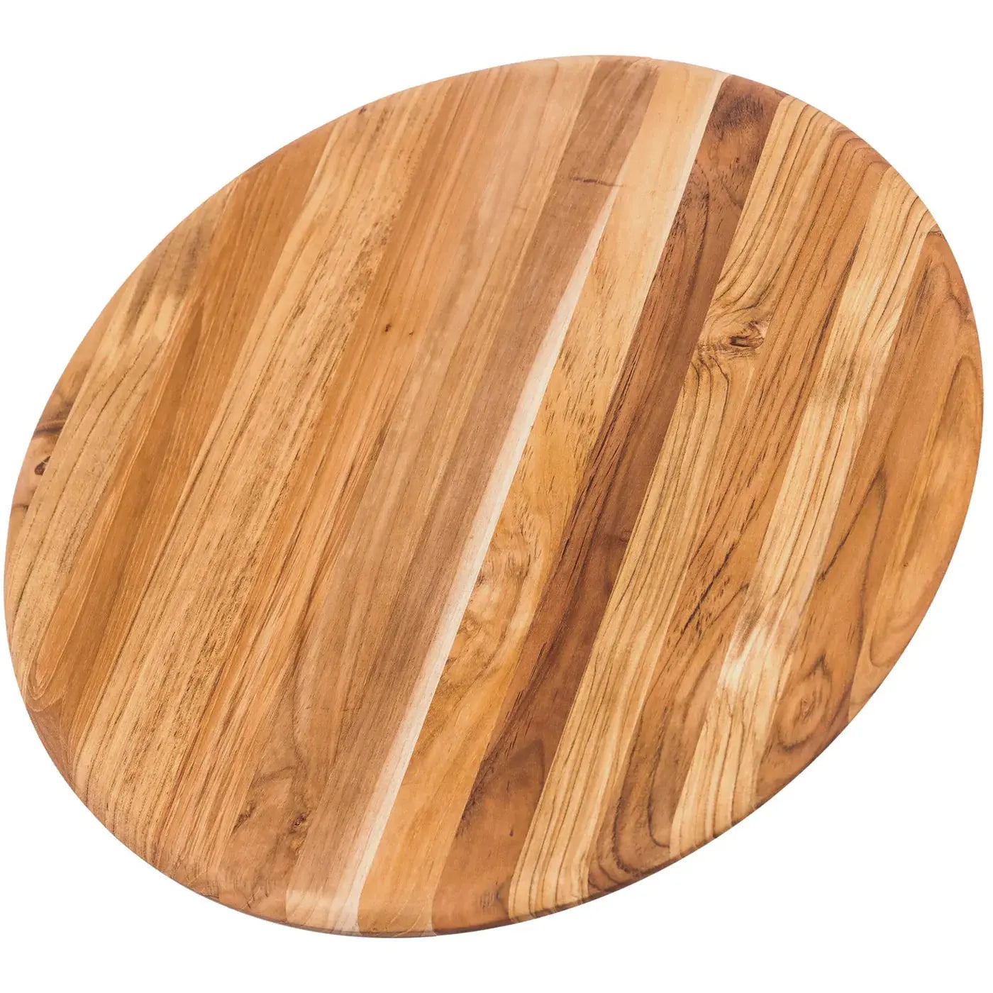 Proteak Elegant Collection Rounded Edge Round Cutting Board