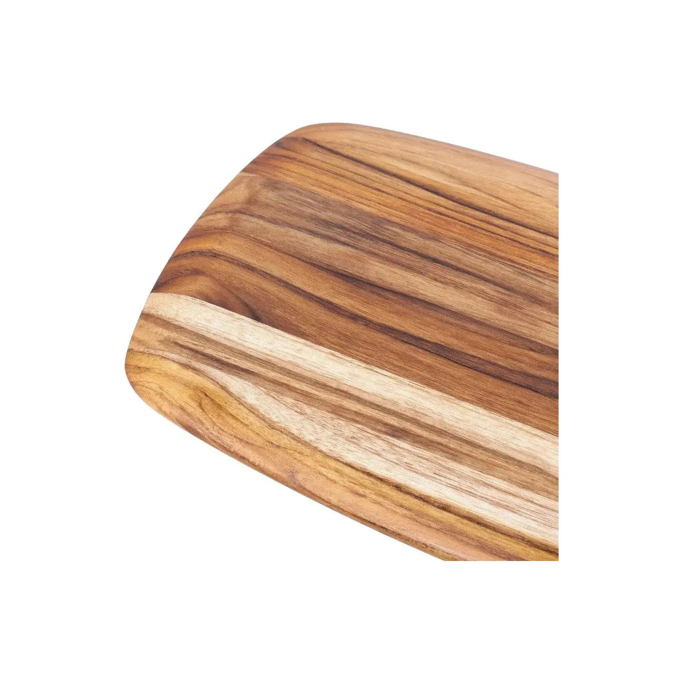Proteak Rounded Edges Serving Board, 12 x 8 x 0.55 in Cutting Boards Browns Kitchen