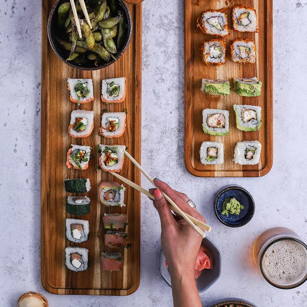 Proteak Tray Collection Medium Serving Board 20x6x0.5 PROTEAK