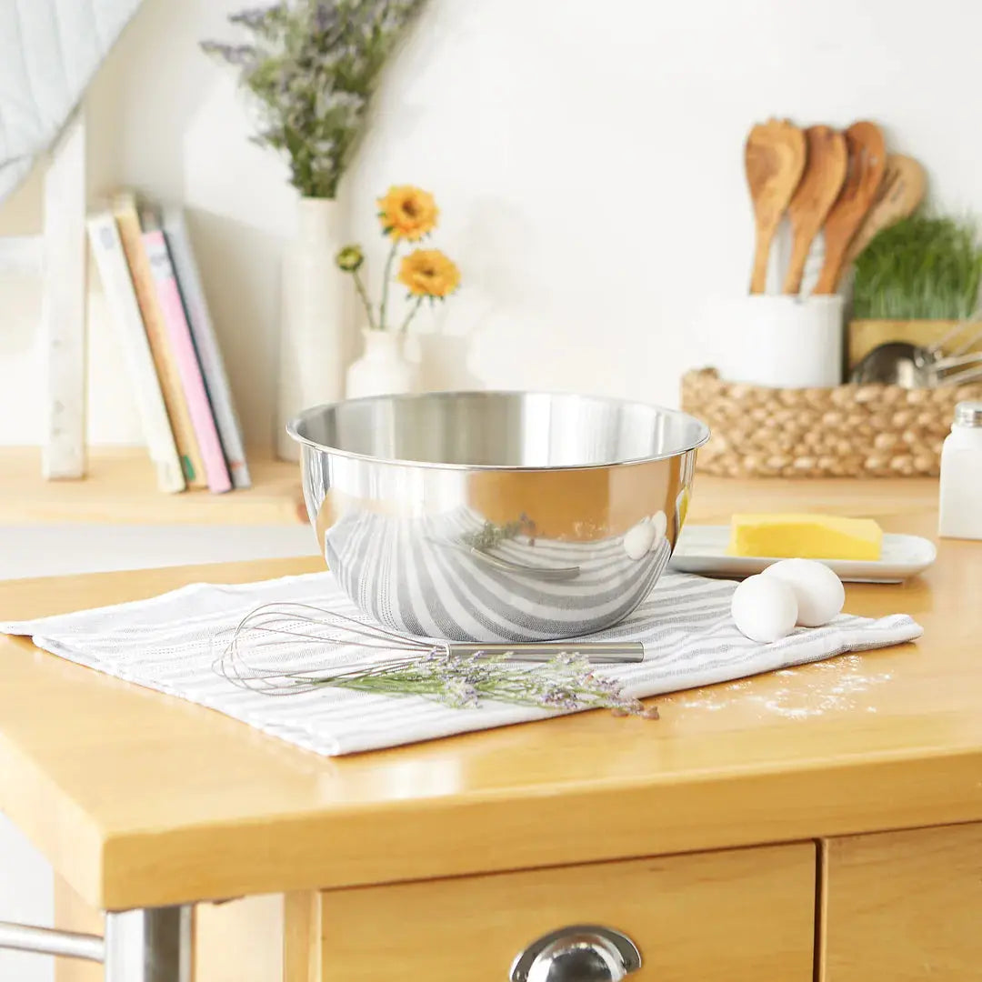 RSVP 6 QT Mixing Bowl Stainless Steel RSVP