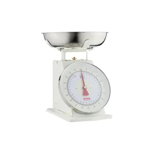 White sales kitchen scales