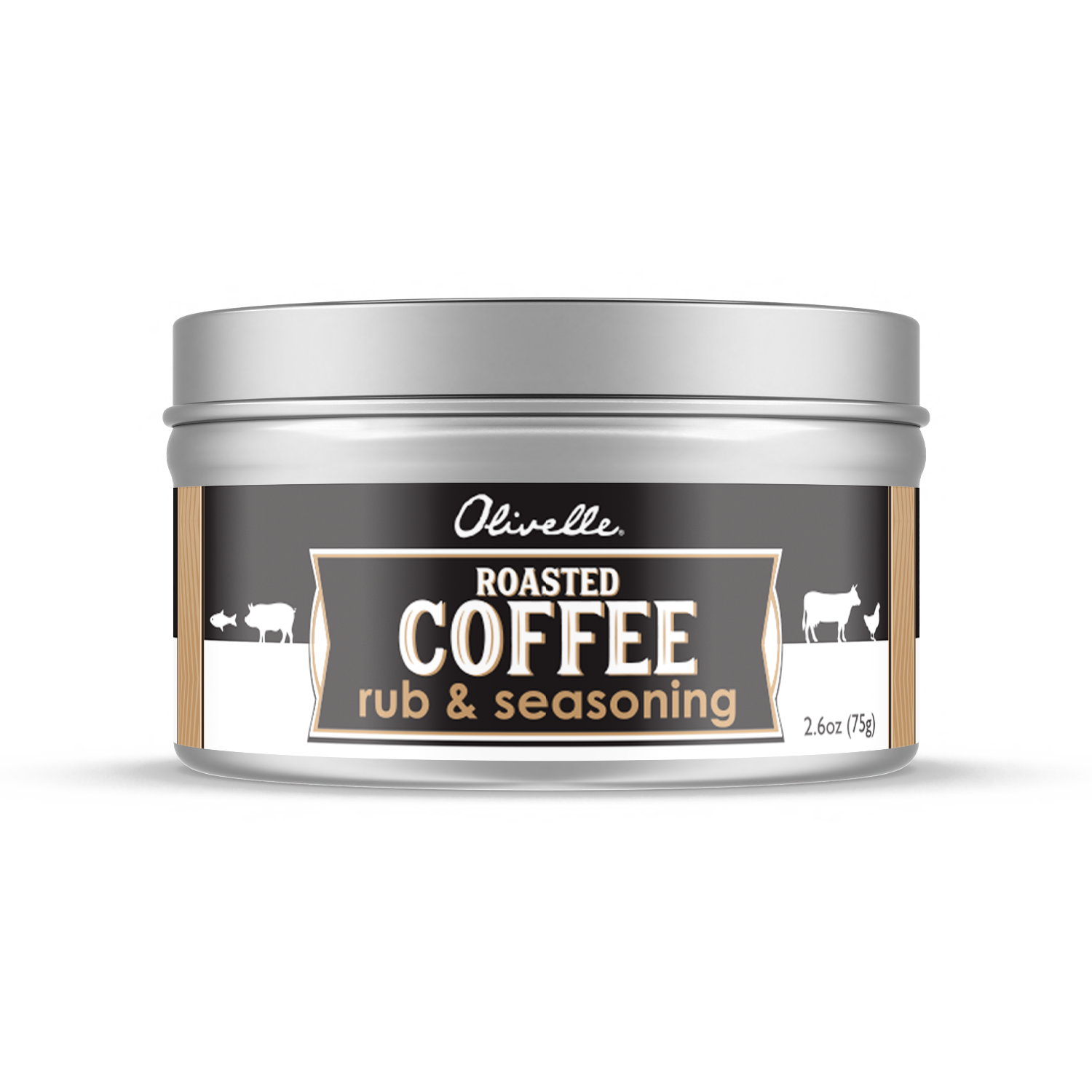 Roasted Coffee Rub -75g (2.6oz) Seasonings & Spices Browns Kitchen