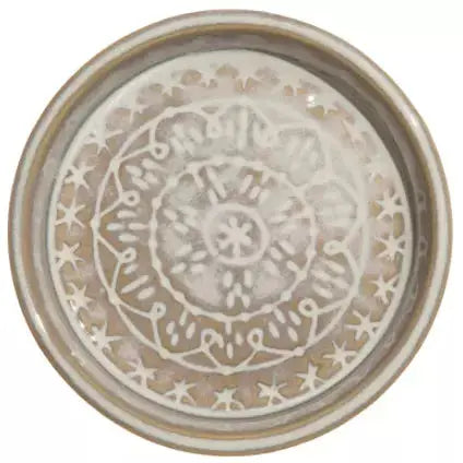 STONEWARE STACKABLE CONTAINER/DISH CREATIVE CO-OP